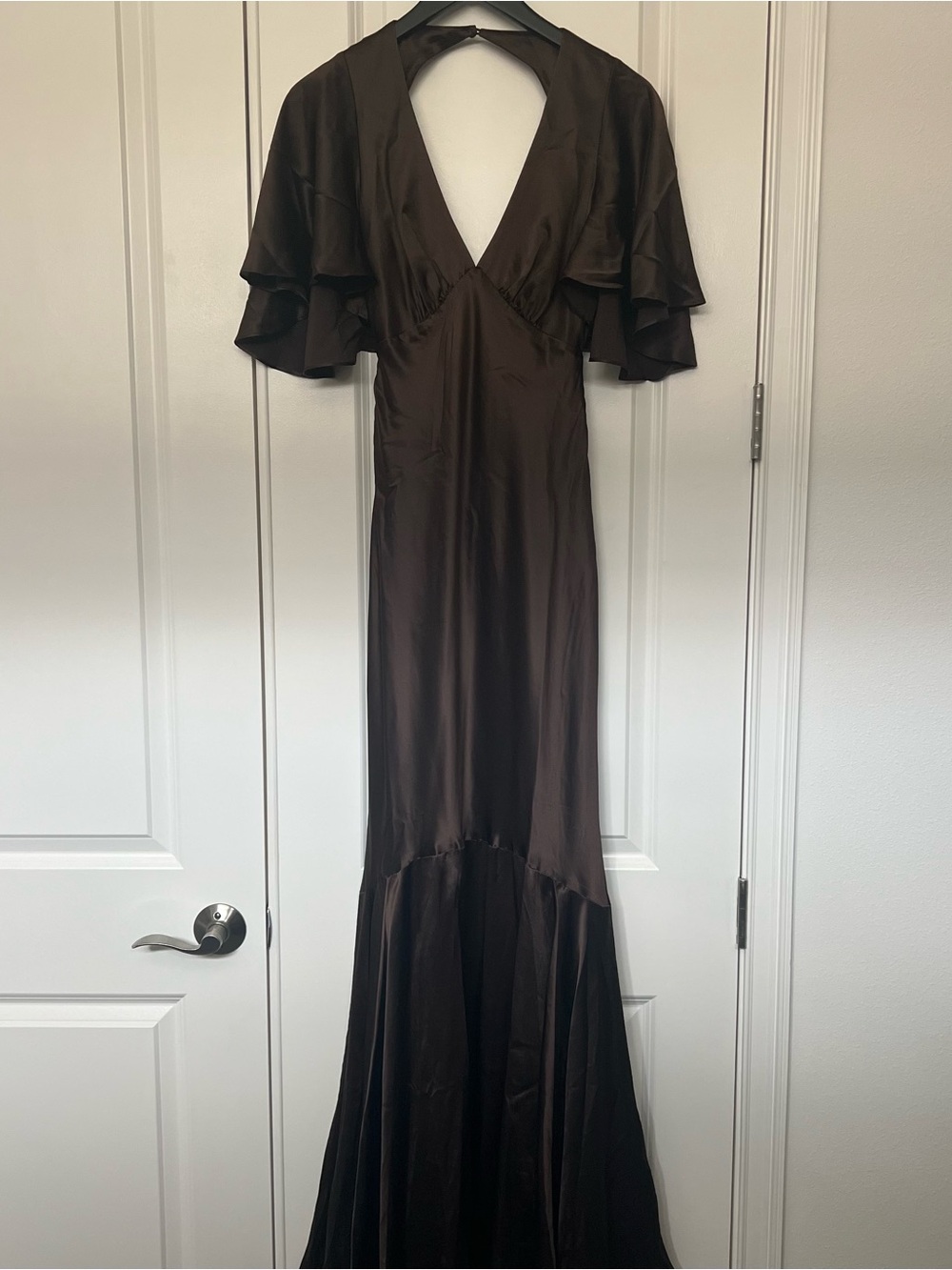 Reformation Thea Silk Open-Back Dress NWT - Picture 7 of 14